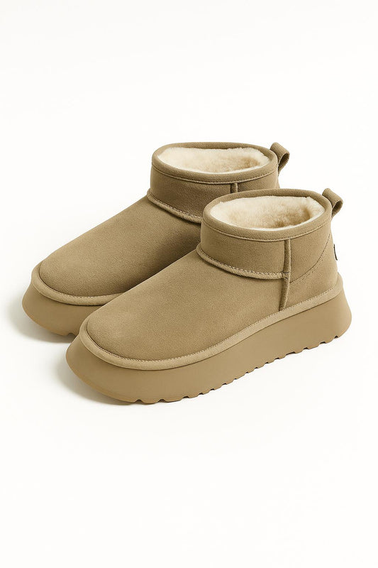 Demi - Warme Dames Enkellaarzen