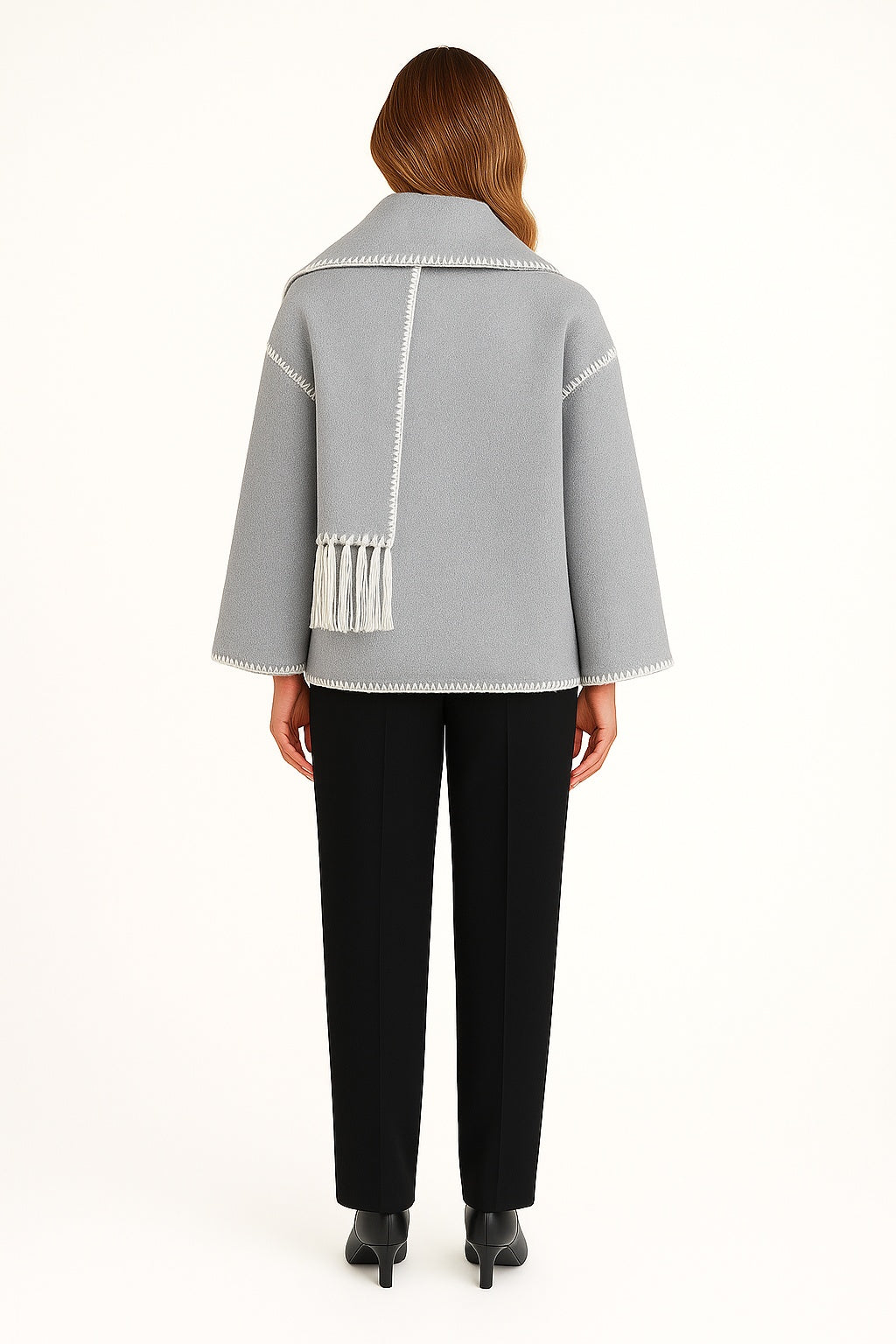 Kara - Winddichte Sjaaljas met Afneembare Sjaal