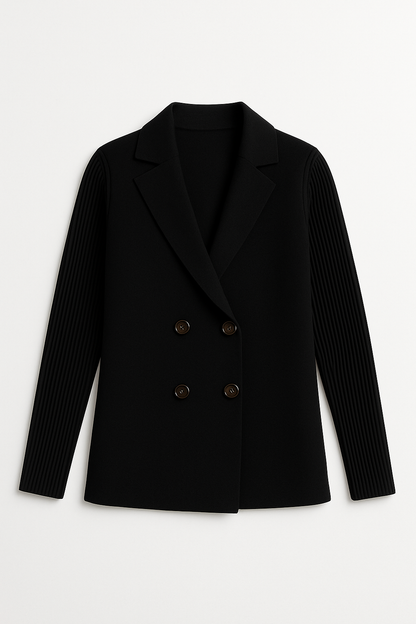 Katrin - Gebreide Dames Blazermantel