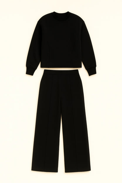 Selina - Dames Zachte Tweedelige Lounge Set