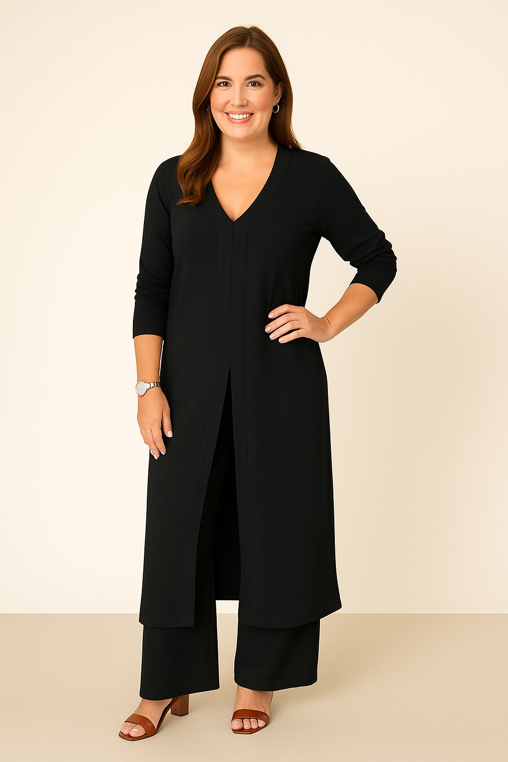 Aria - Dames Tweedelige Set van Luchtige Stof