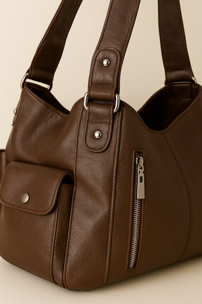 Amber - Dames Schoudertas van Kunstleer