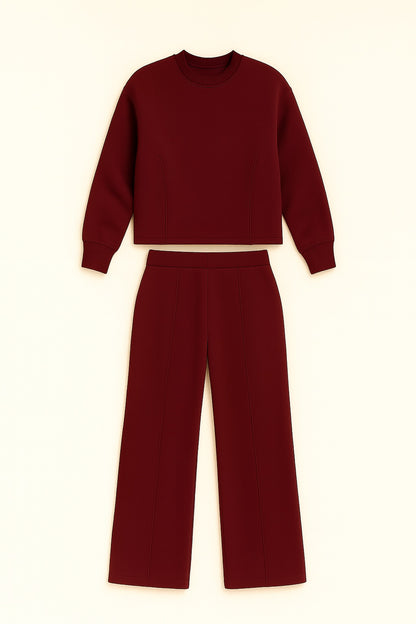 Selina - Dames Zachte Tweedelige Lounge Set