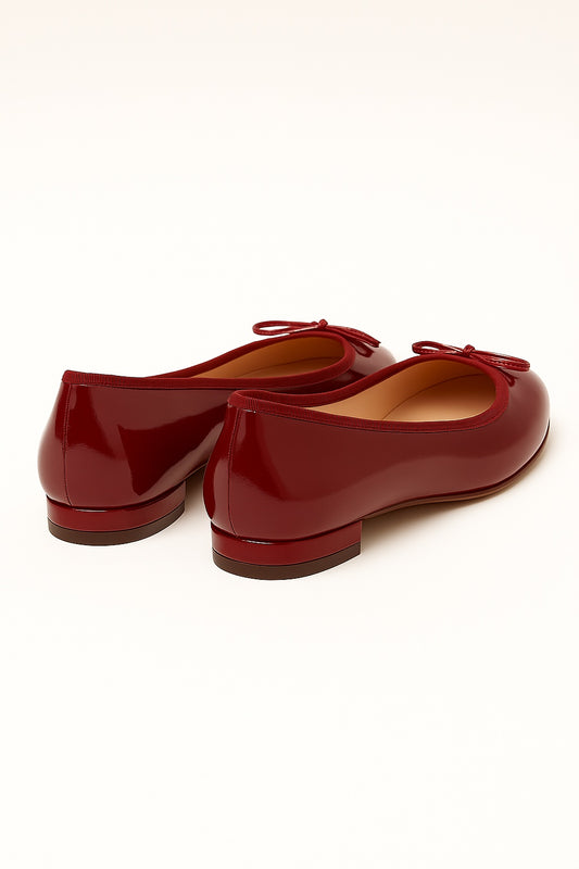 Alyssa - Dames Ballerina Flats met Strik