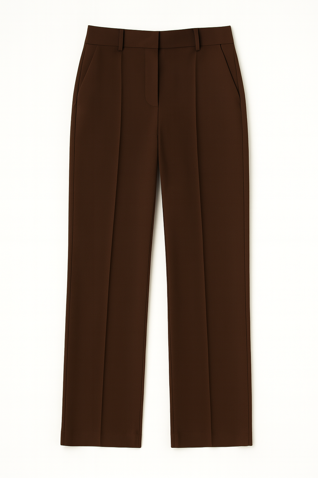 Cecilia - Hoge Taille Damesbroek met Wijde Pijpen