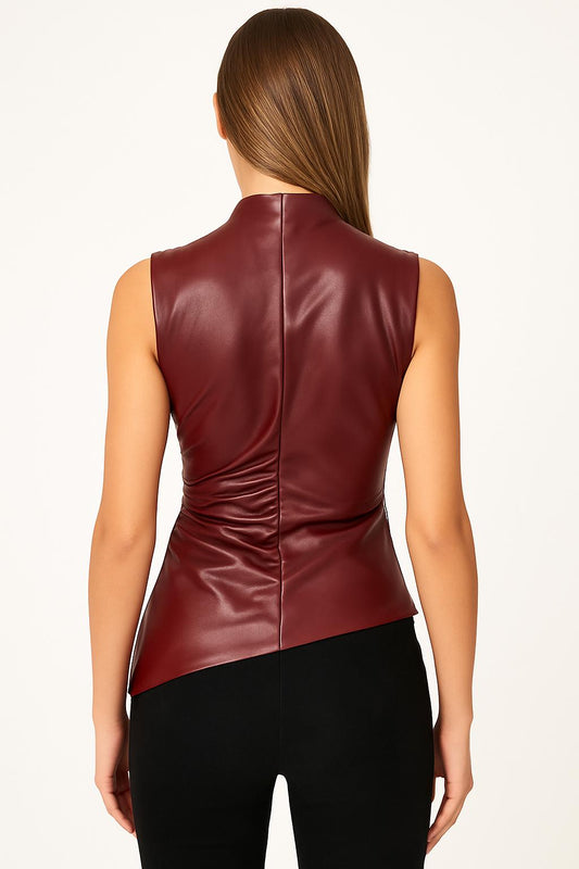 Chloé - Veganleren Dames Top