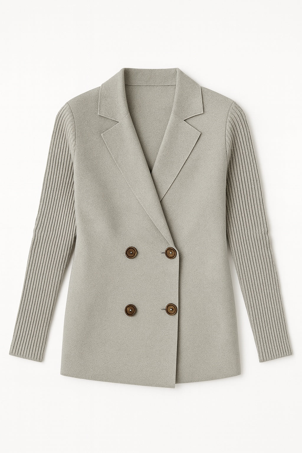 Katrin - Gebreide Dames Blazermantel