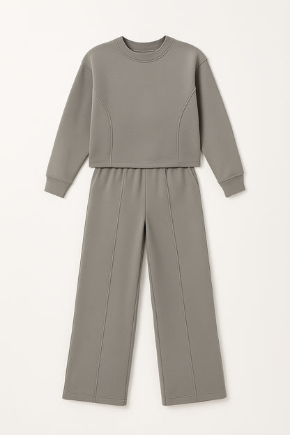 Selina - Dames Zachte Tweedelige Lounge Set