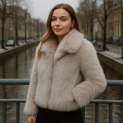 Chantelle – Dames Faux Fur Winterjas