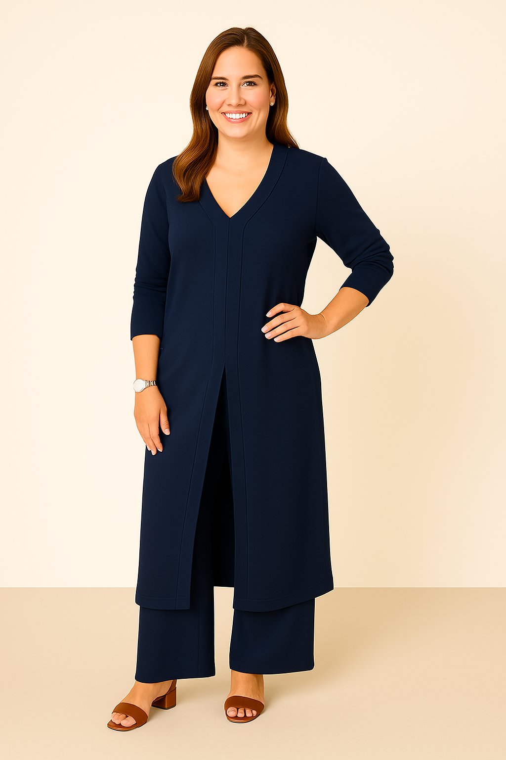 Aria - Dames Tweedelige Set van Luchtige Stof