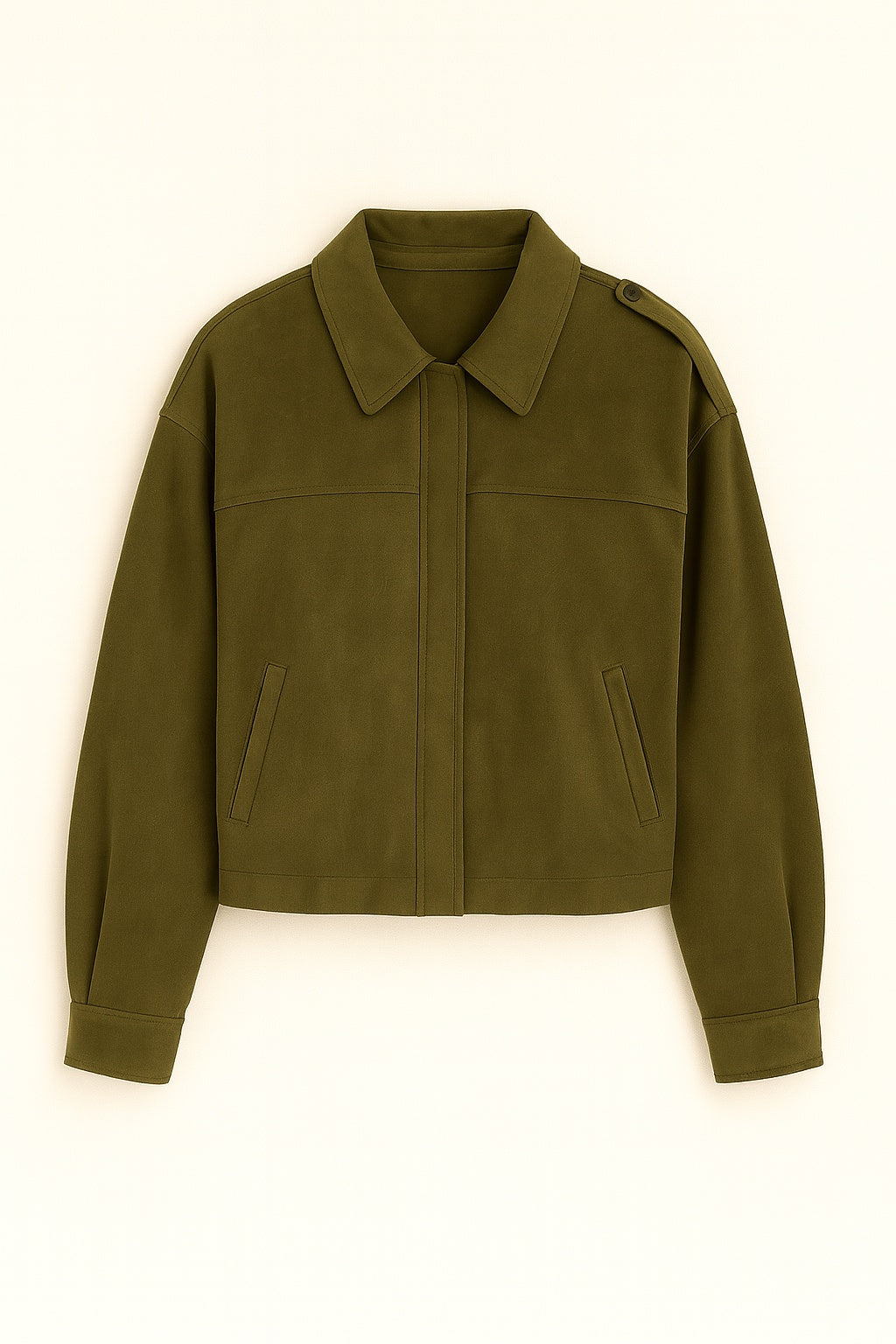 Maeve - Oversized Dames Jas van Suèdelook