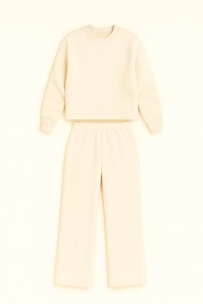 Selina - Dames Zachte Tweedelige Lounge Set