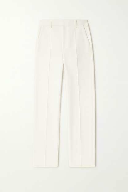 Cecilia - Hoge Taille Damesbroek met Wijde Pijpen